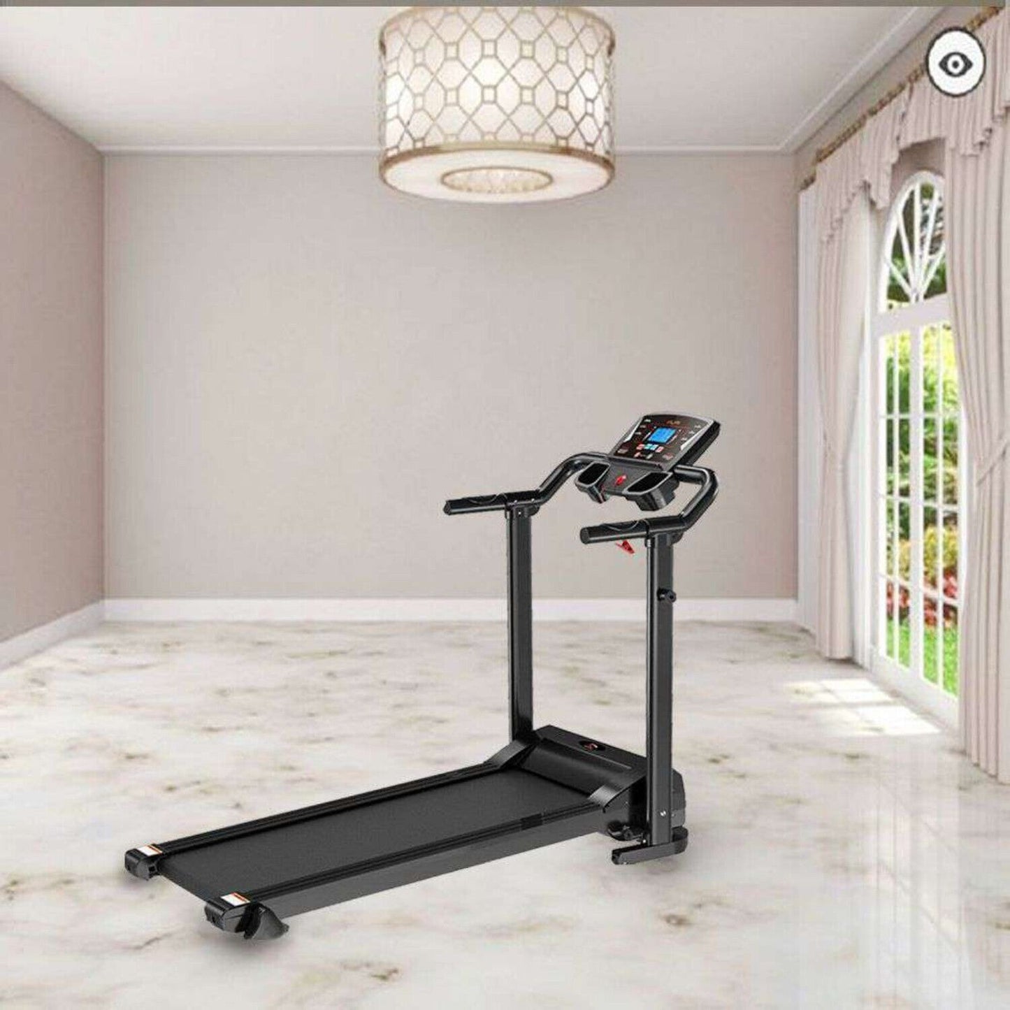 Foldable Treadmill Electric Home Gym Running Walking Machine Jogging 9% Incline