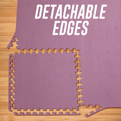 EVA INTERLOCKING FLOOR MATS SOFT FOAM GYM FLOORING MAT YOGA TILES 25 MM 60X60Cm