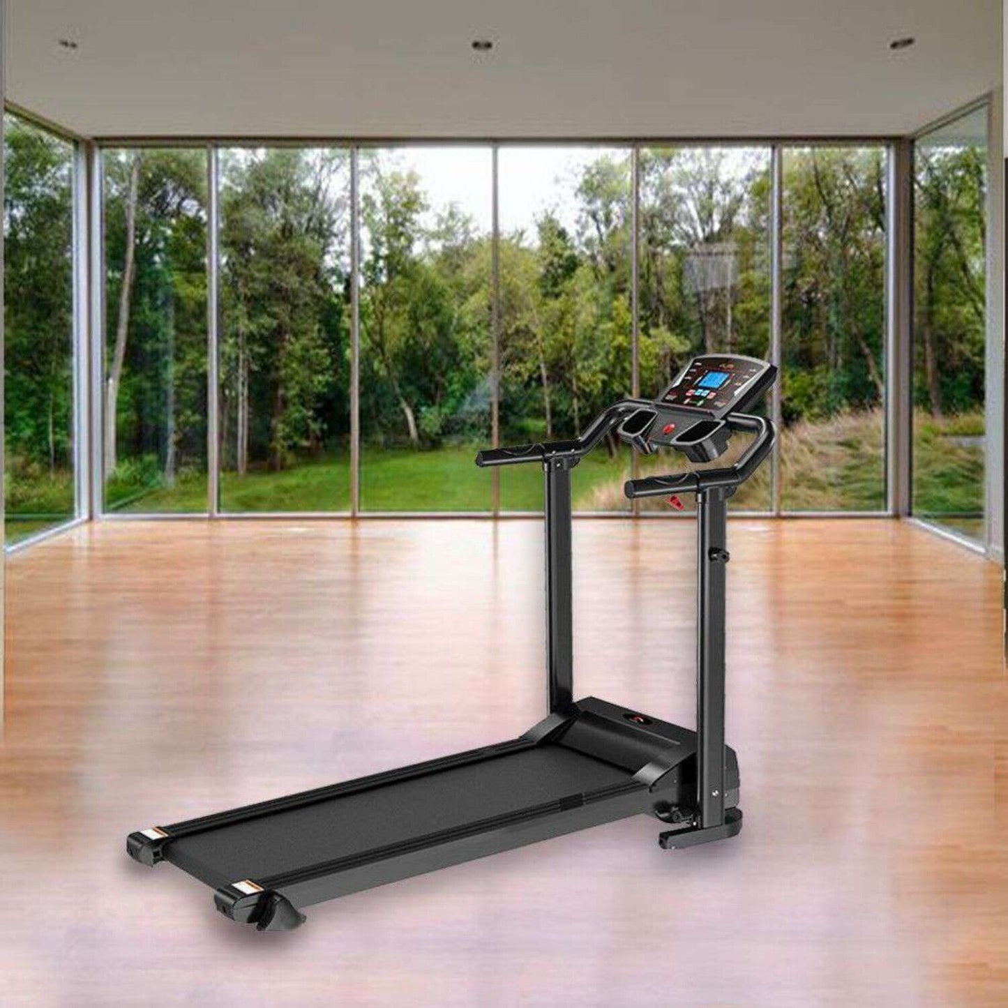 Foldable Treadmill Electric Home Gym Running Walking Machine Jogging 9% Incline
