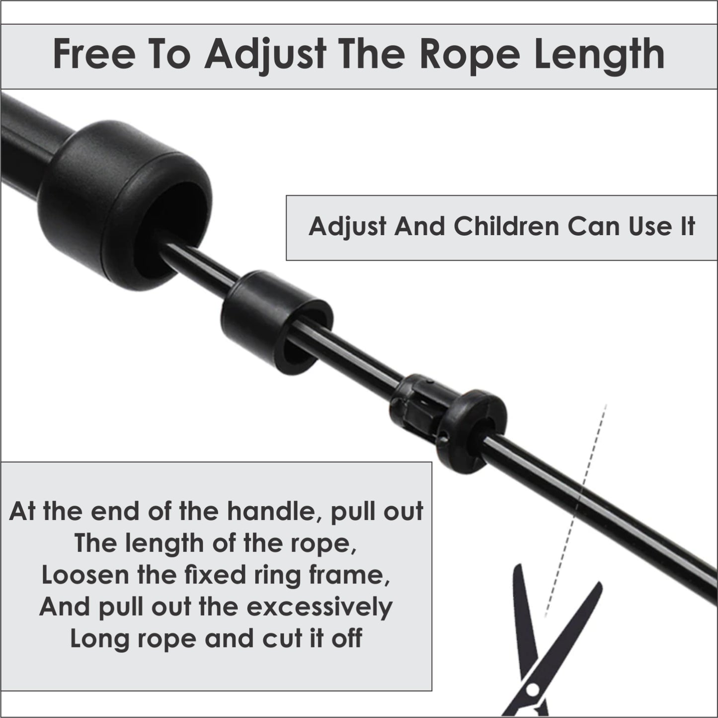 Adjustable Adult Skipping Rope Gym Fitness Boxing Speed Exercise Jump Workout UK