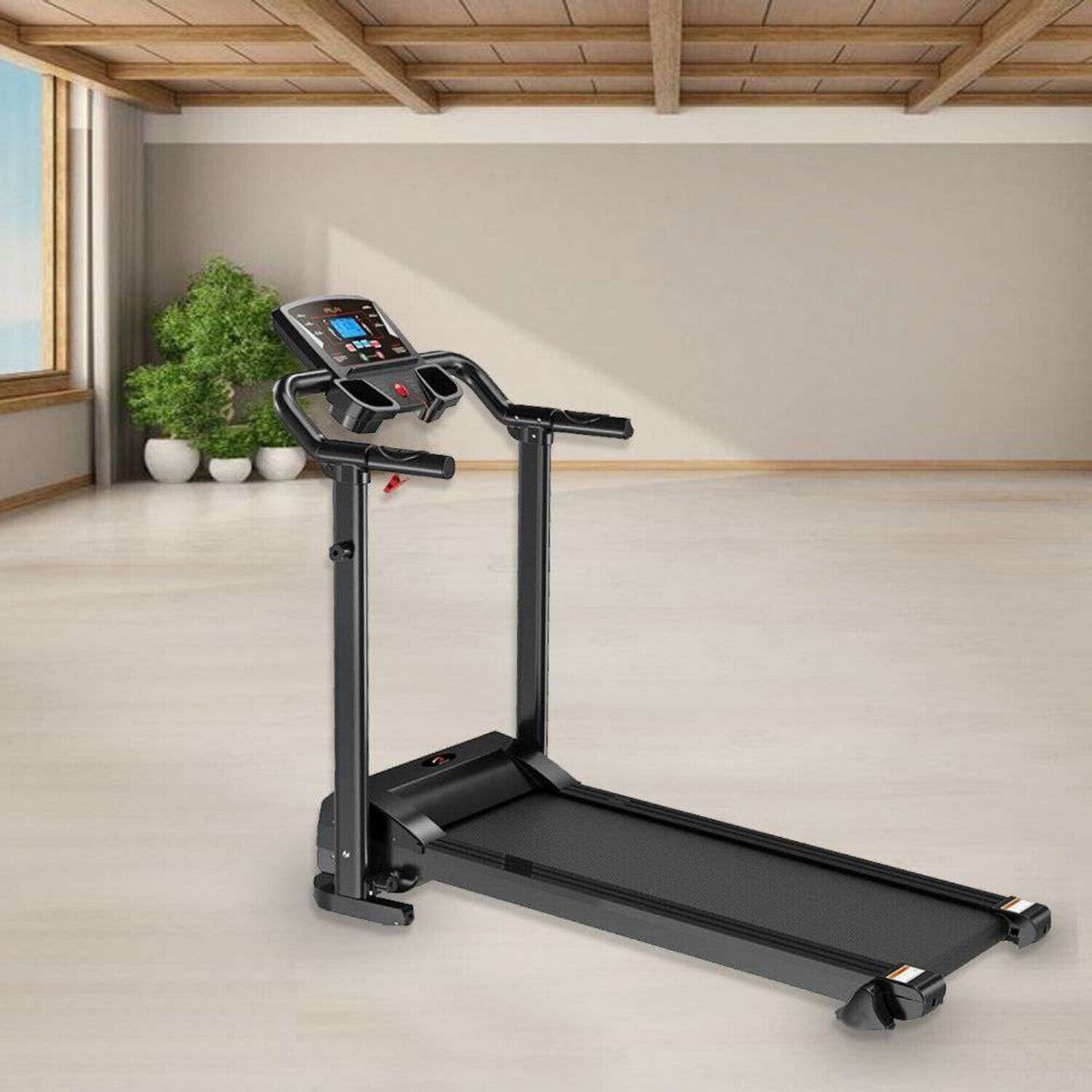 Foldable Treadmill Electric Home Gym Running Walking Machine Jogging 9% Incline