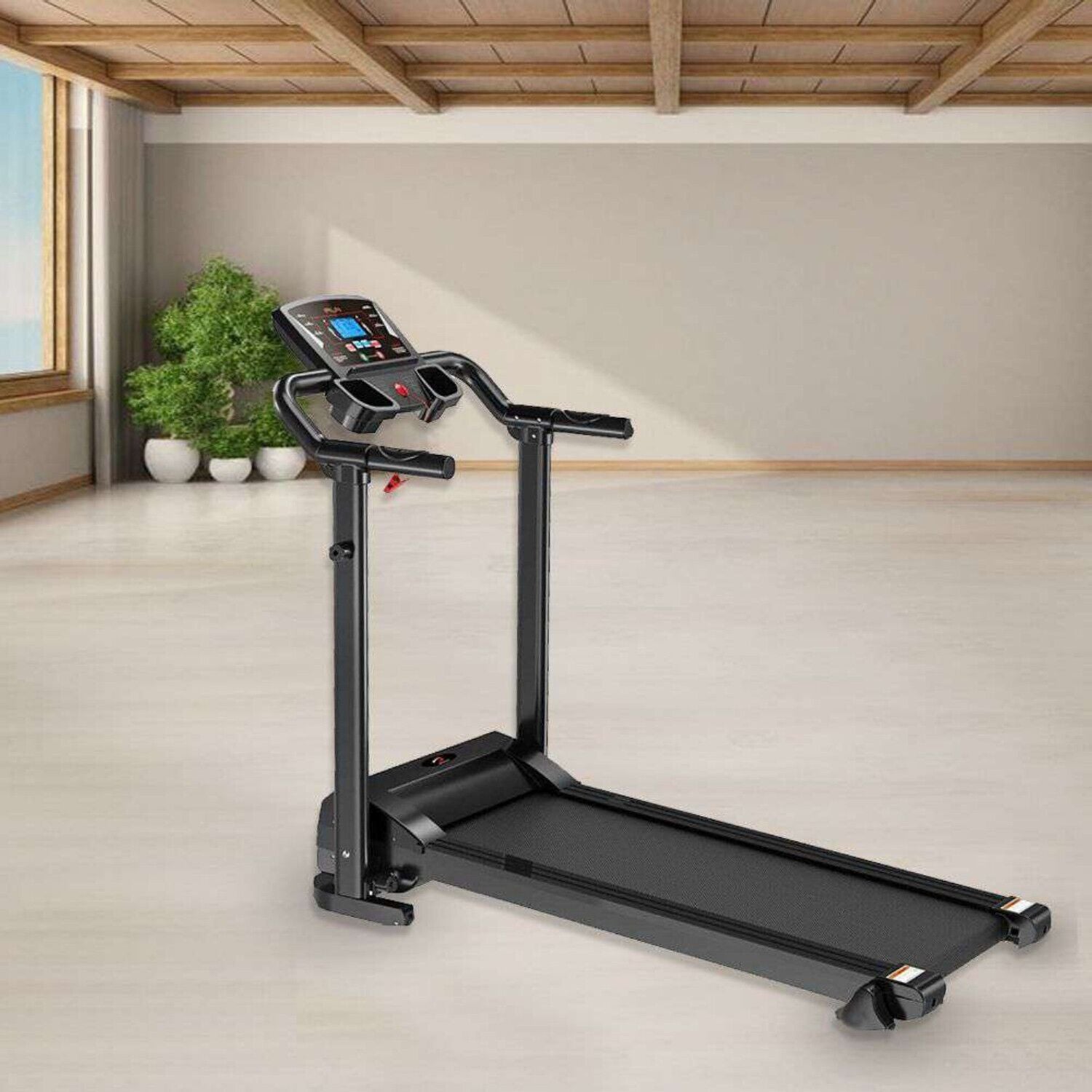 Foldable Treadmill Electric Home Gym Running Walking Machine Jogging 9% Incline