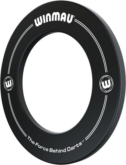 Printed Dart Board Surround Ring – Durable Backboard Wall Protector for Dartboards - Available in White, Black, Red & Blue - Professional Darts Accessories