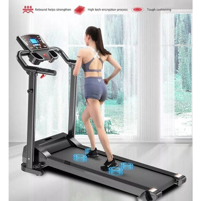 Foldable Treadmill Electric Home Gym Running Walking Machine Jogging 9% Incline